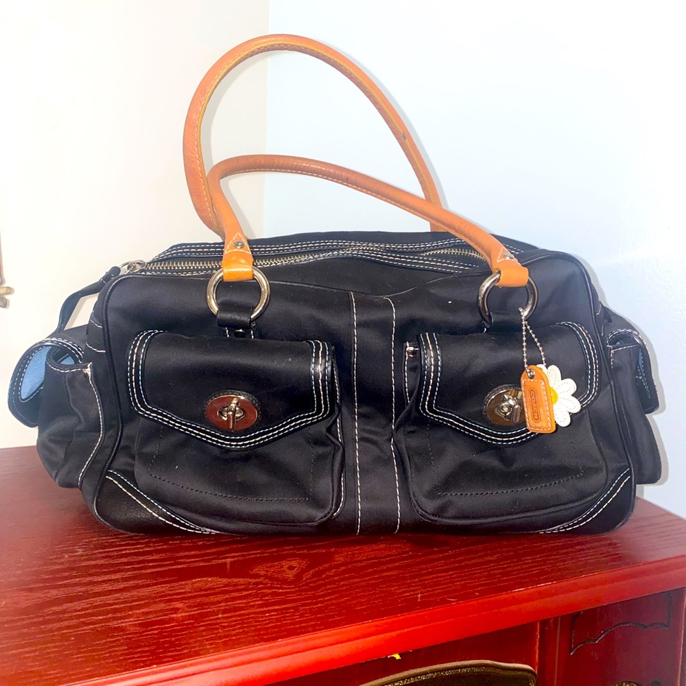 Vintage coach satchel bag